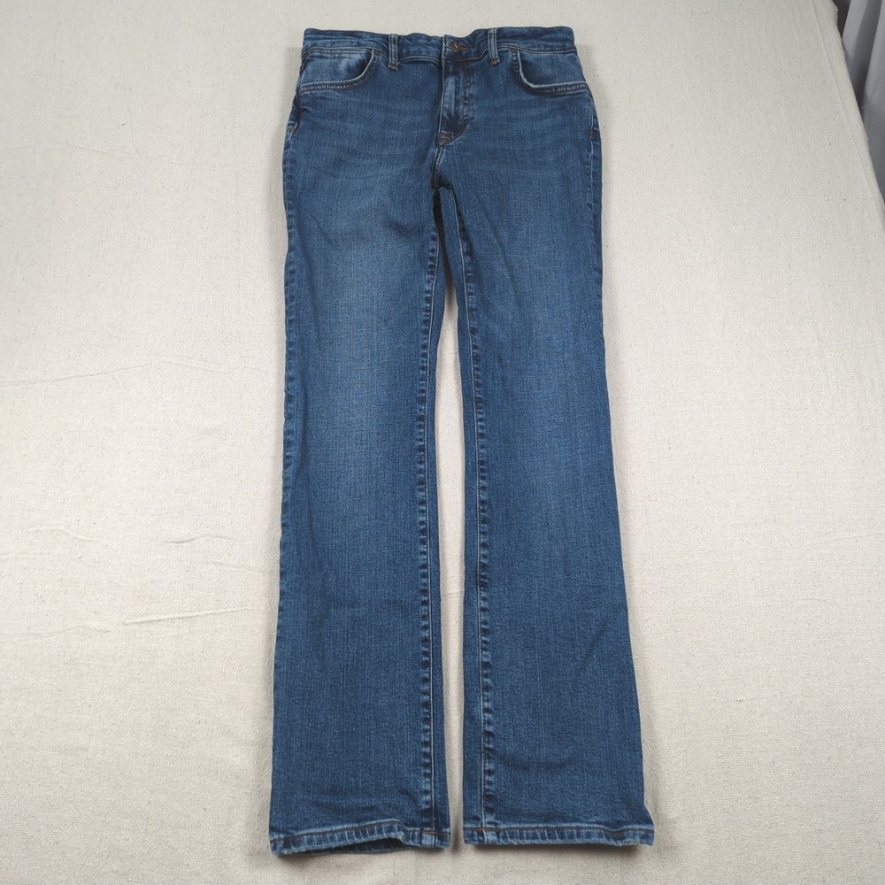 Tecovas Jeans Womens 28 Blue High Rise Straight Western Cowgirl